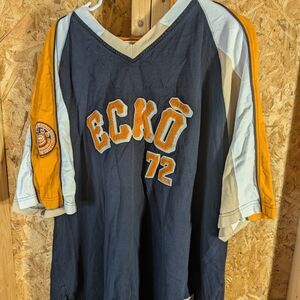 Ecko Unlimited Kids Navy and Orange Shirt